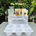 Khay nhựa đựng ly chống đổ - túi 100 cái